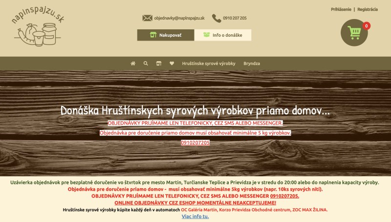 NaplnSpajzu.sk